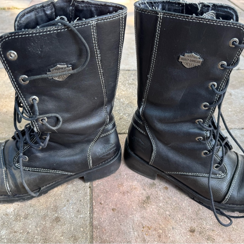 SOLD
Harley-Davidson Orange and Black Label Boots size 7.5